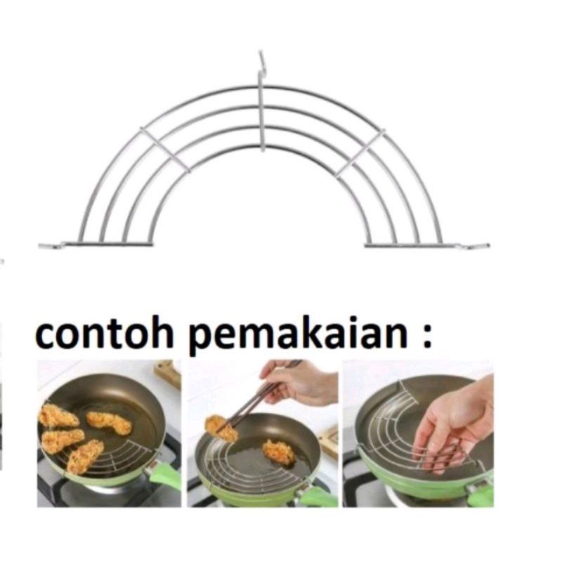 tirisan saringan minyak stainlees steel