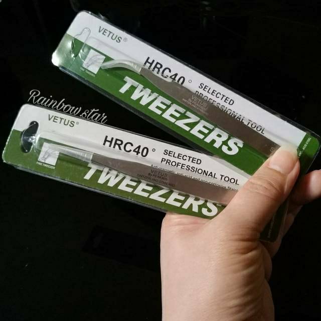 Vetus Stainless Premium Tweezer / Pinset Eyelash Extension
