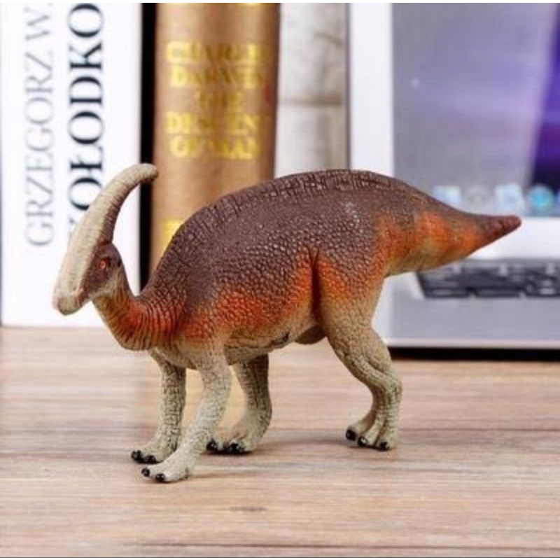 Figure Dinosaurus Parasaurolophus Jurassic Park Mainan Dinosaurus