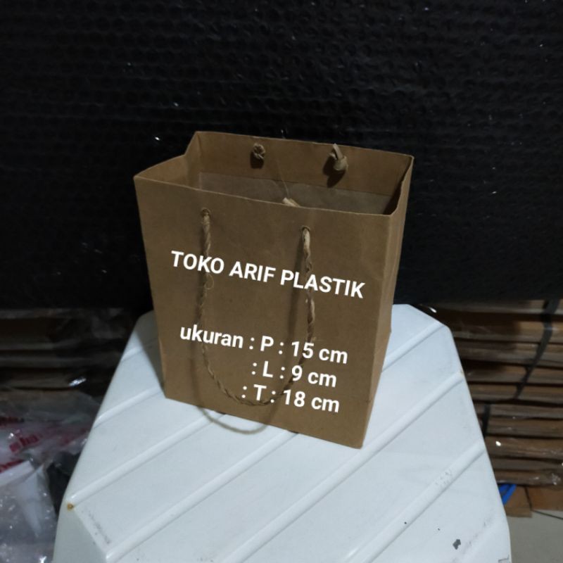 

Paperbag / kantong kertas " Mini " @ 12pcs