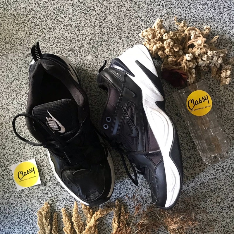 Nike M2K Tekno  Black & White Size 44 Insole 28cm