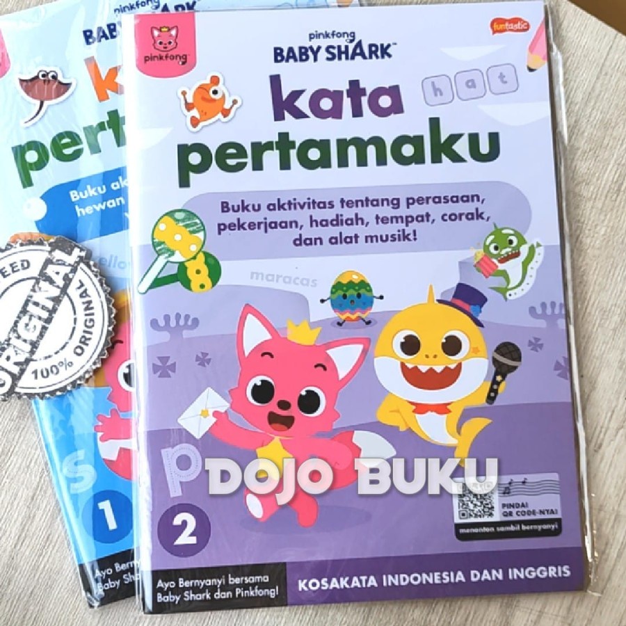 Buku Pinkfong Baby Shark - Kata Pertamaku 2 by Pinkfong Baby Shark