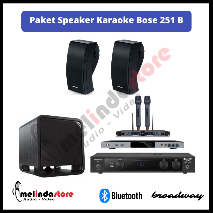 Jual Paket Speaker Karaoke Bose 251 B | Shopee Indonesia