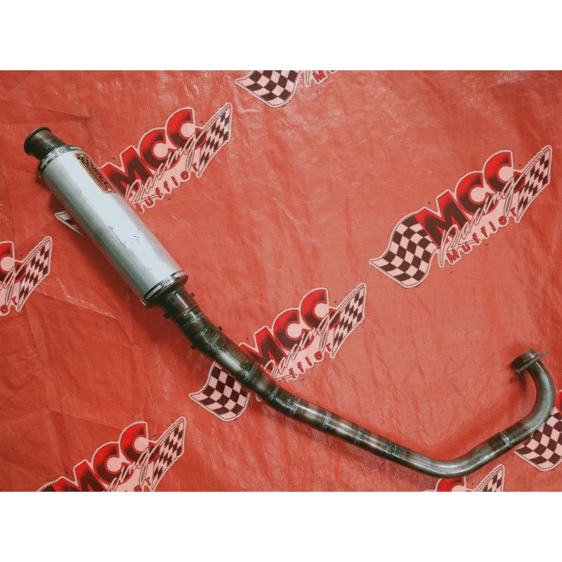 Knalpot Satria FU Std Porting MCC Racing Muffler
