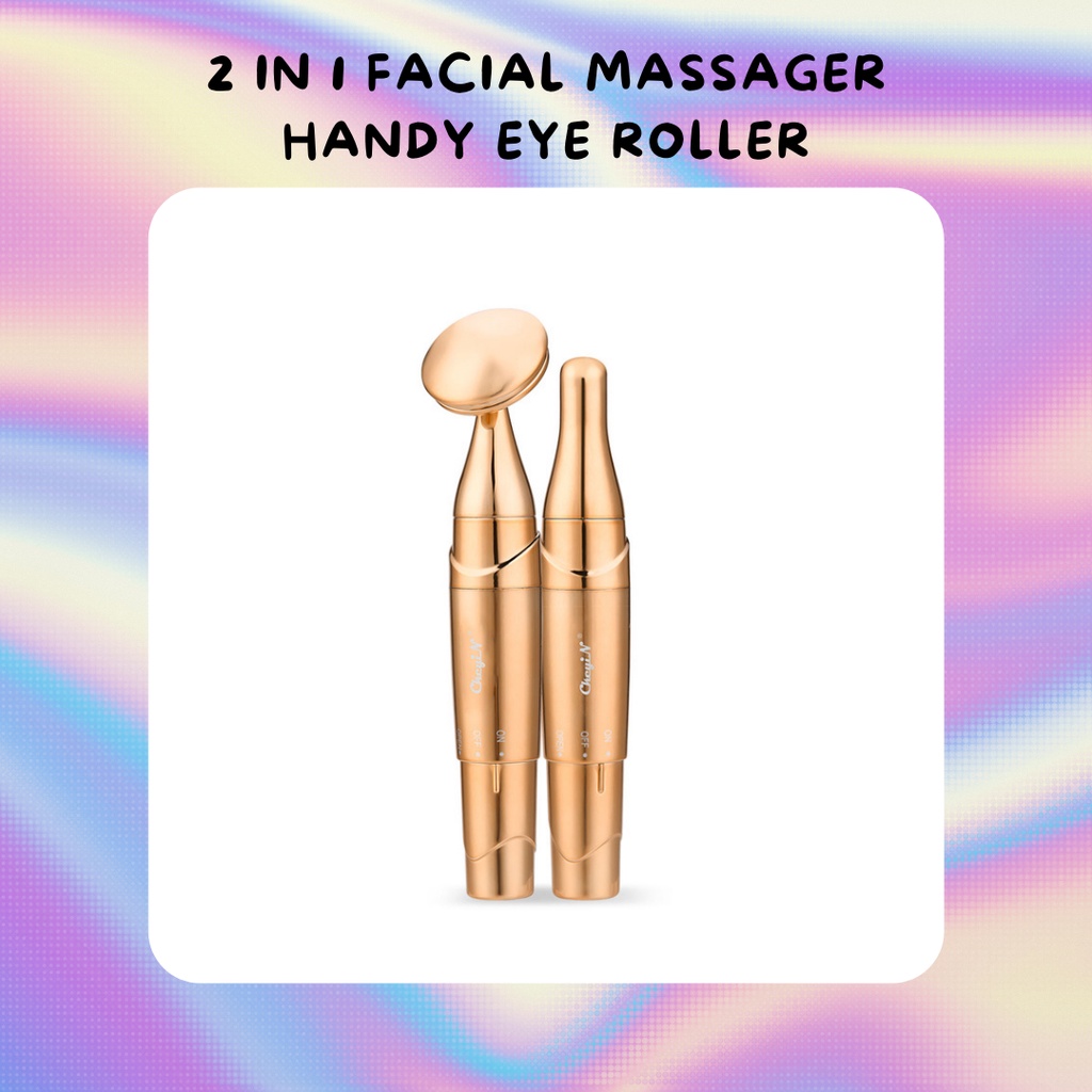 CkeyiN Facial Eye Massage Getaran Pengantar Peremajaan Kulit Roller Pijat