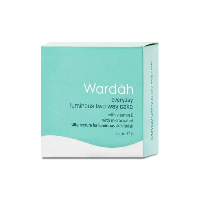 [BPOM] Wardah Everyday Luminous two way cake 12 g / Bedak Padat / Bedak Wardah / Produk Wardah