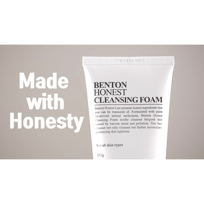 ★ BB ★ BENTON Honest Cleansing Foam 150g