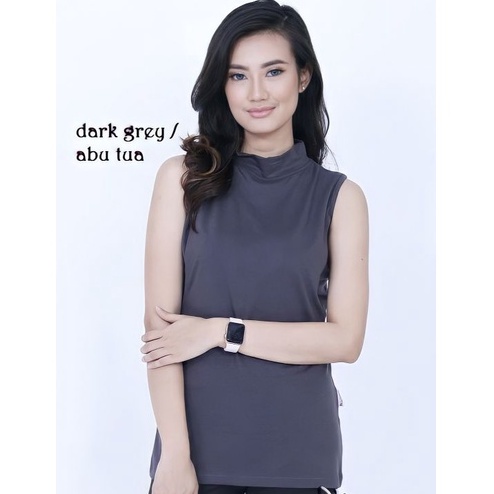 HASTARI MANSET BAJU LEKBONG /oblong dalaman baju wanita turtle neck