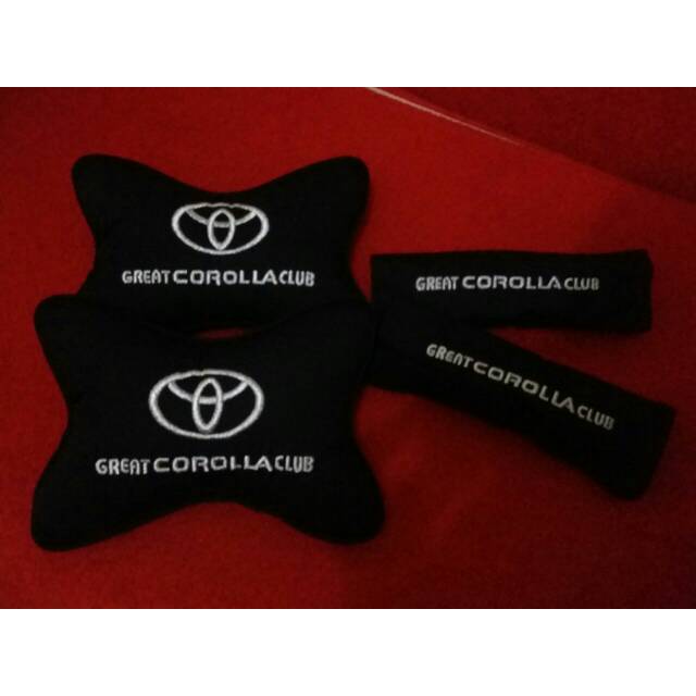 Bantal mobil Toyota great Corolla club p2