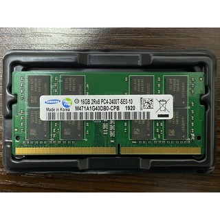 Jual RAM / MEMORY ORIGINAL SAMSUNG LAPTOP/NB DDR4 16GB PC-2400/19200MHz