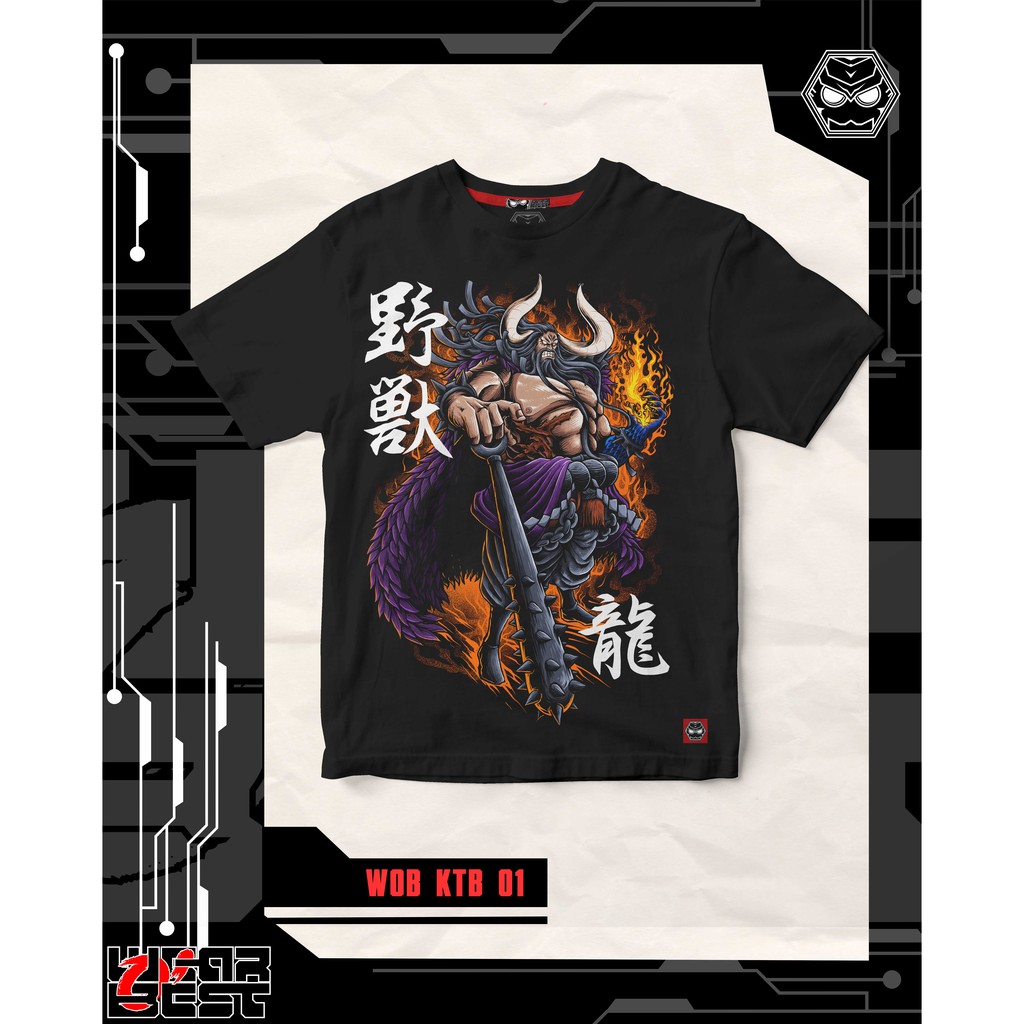 Baju Kaos Anime One Piece Kaido