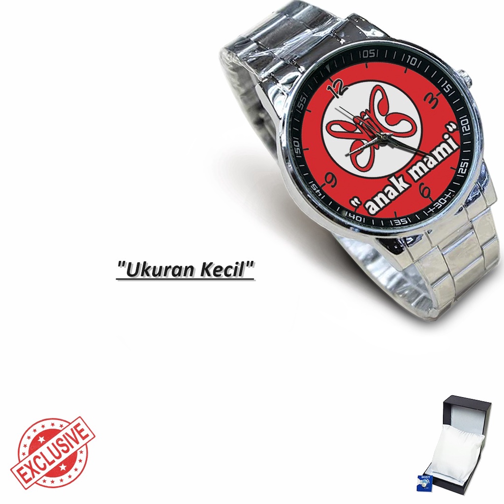 Jam Tangan Rantai Couple SLANK ANAK MAMI (Mantul)