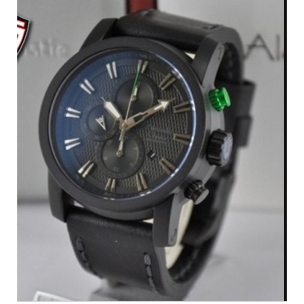 Alexandre Christie AC 6291 MC Full Black Green( Orignal Watch )