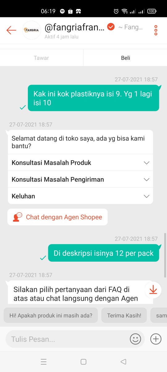 Kantong Sampah  60 * 100 Cm / Plastik Sampah / Kresek Sampah (pack)