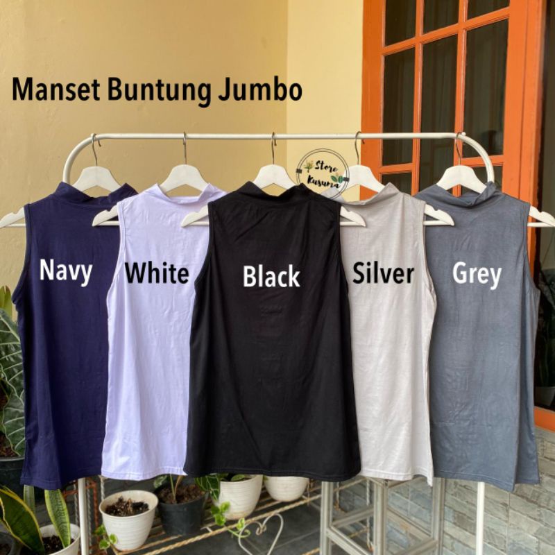 Manset Kaos Buntung Jumbo Bahan Rayon Ld 98cm