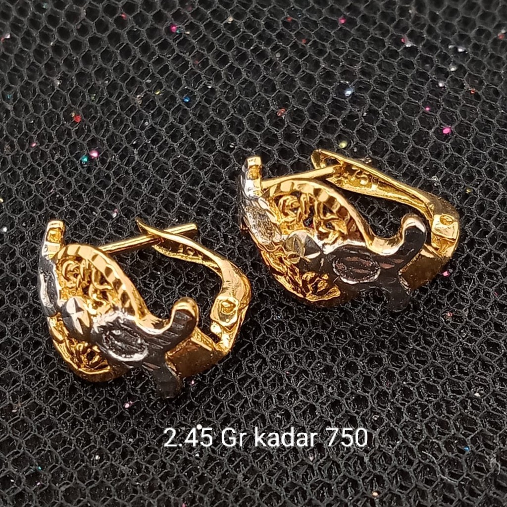 Anting Emas 17K - 2.45 gr Kadar 750 - 1671