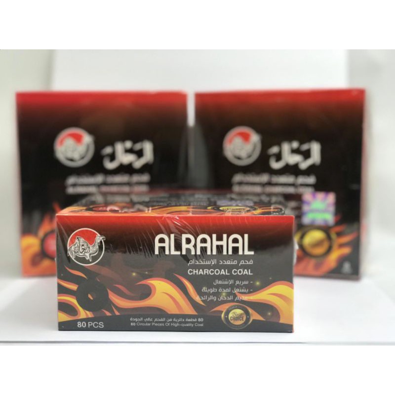 ARANG MAGIC CHARCOAL AL RAHAL BRIKET BUKHUR ISI 10 arang dupa aromaterapi