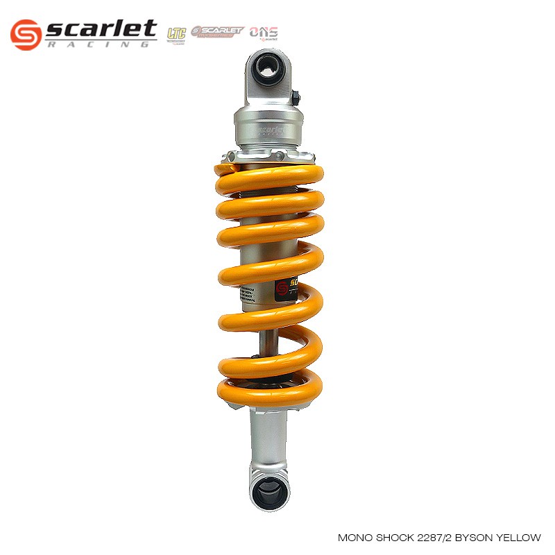 MONOSHOCK BYSON KARBU-BYSON F1 SCARLET SHOCK ABSORDER PEREDAM KEJUT YAMAHA BYSON F1 BYSON KARBU