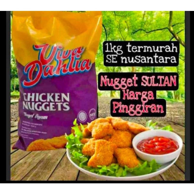 Jual Nugget Viva Dahlia 500 Gr Indonesia Shopee Indonesia