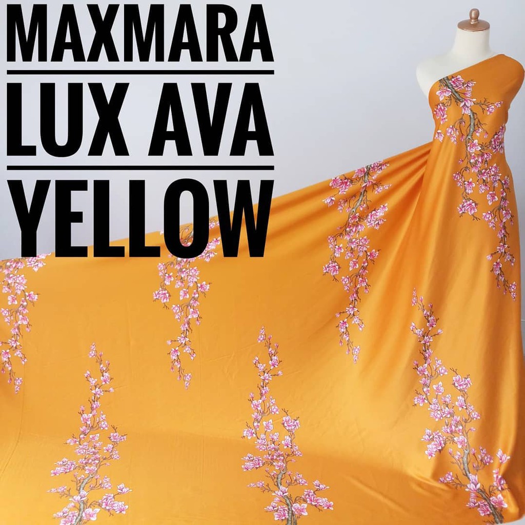 Kain Meteran Maxmara Lux Ava Yellow (0.5M)