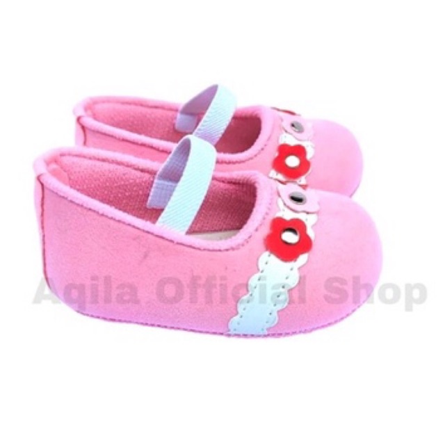 Sepatu Bayi Perempuan 0 12 bulan / Sepatu Prewalker bayi Perempuan / Sepatu Bayi Newborn Alice