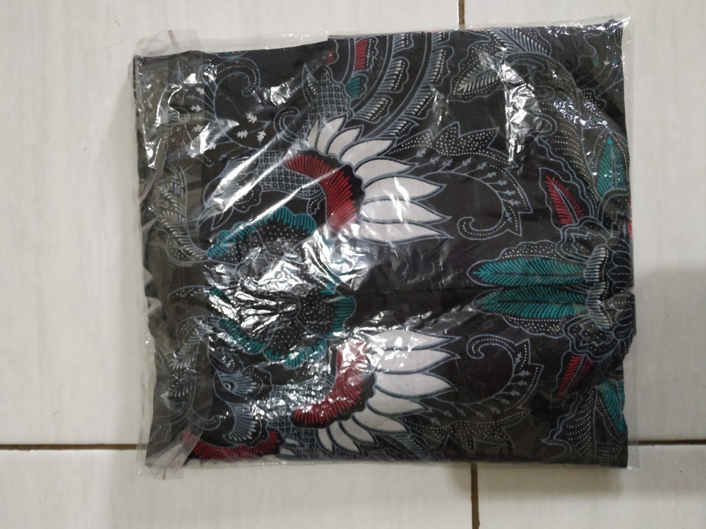 Kemeja Batik Pria Lengan Panjang M L Xl Xxl