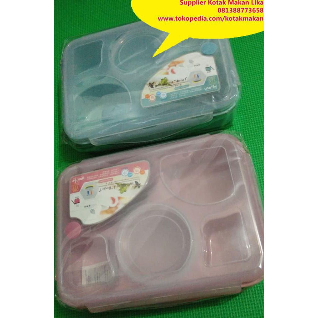 Lunch Box Anti Tumpah, Kotak Makan Bpa Free
