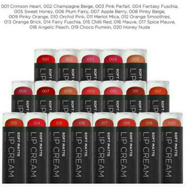 Soft Matte Lip Cream Mineral Botanica