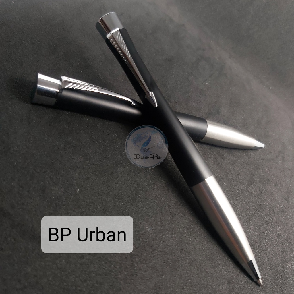 

Ballpoint Metal BP Urban, Model Parker Urban, Elegan Mewah Berkelas,Bisa Grafir Nama Logo Perusahaan