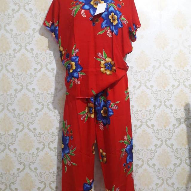 Setelan Daster Celana Panjang