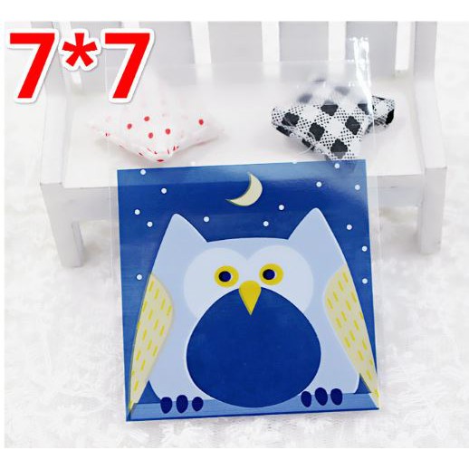 

Plastik Fancy Cookies - Kue - Permen - Accessories Blue Owl 7x7