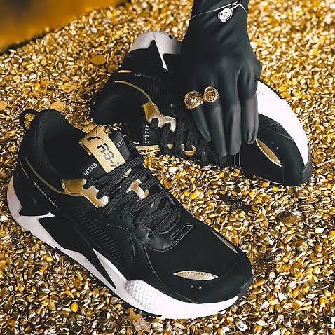 Puma RS-X Toys Trophy Black Gold