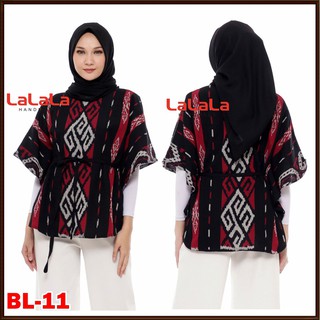 Blouse Kimono Tenun Baju Atasan Tunik Etnik Motif Toraja 