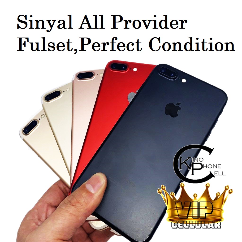 iPhone 7 PLUS 256GB 128GB 32GB Second Fulset E X inter Jet