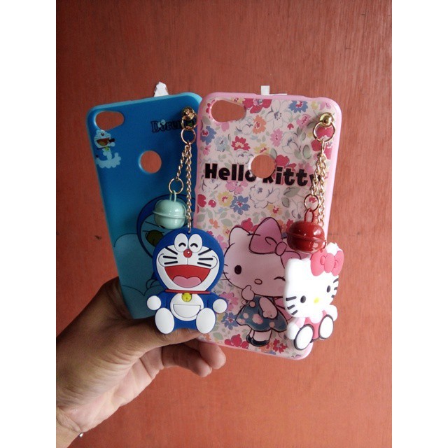 Soft Case XIAOMI REDMI NOTE 5A  + Gantungan LONCENG 3D/Silikon