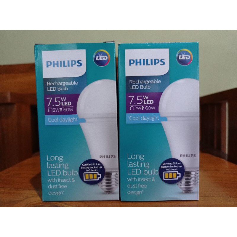 lampu LED EMERGENCY Philips 7,5 watt