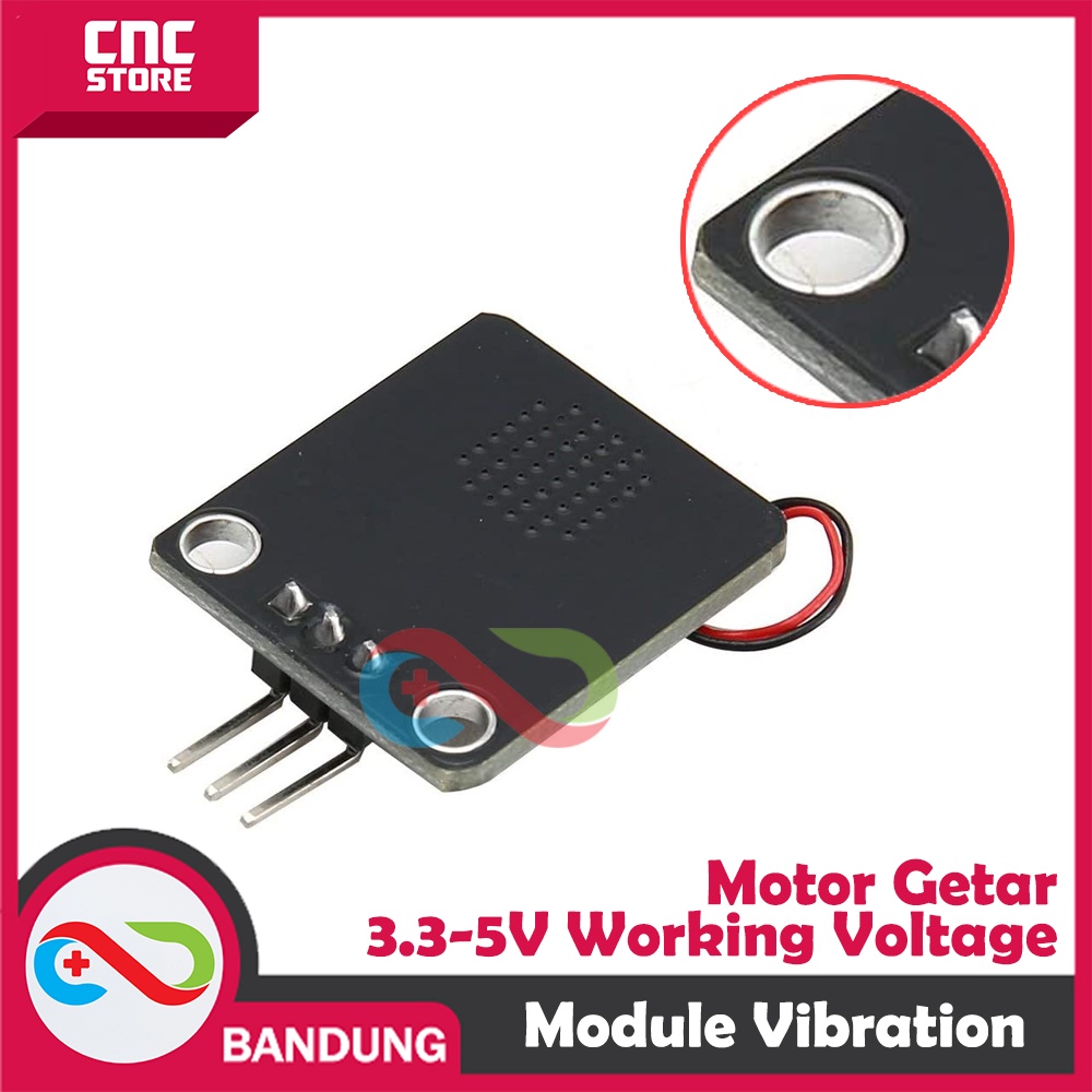 MODULE VIBRATION MOTOR GETAR DC 3V-5V INDIKATOR GETAR GETARAN VIBRATOR