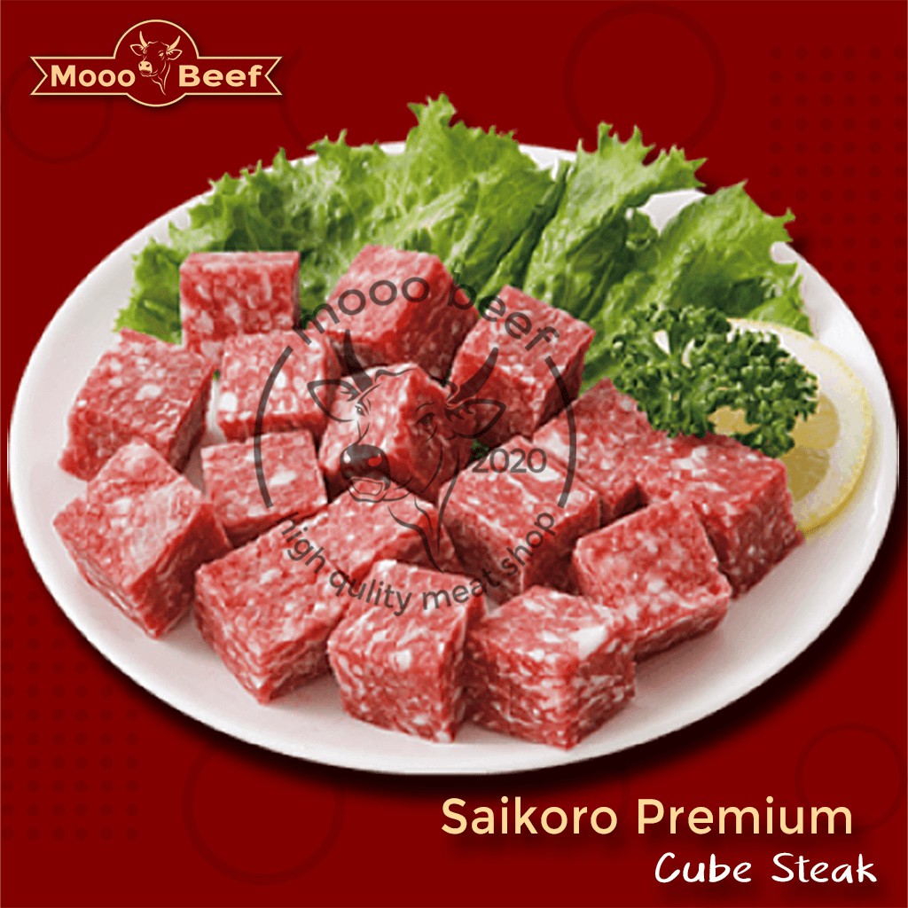 

Saikoro Wagyu Premium Cube - 500 gr