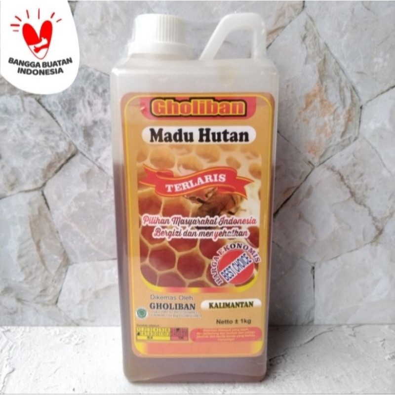 

Madu Hutan Kalimantan Gholiban Plus Bee Pollen Dan Royal Jelly 1Kg