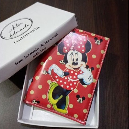 [AHLMN] Dompet anak perempuan gambar karakter lucu dan imut, dari bahan berkualitas model lipat buku
