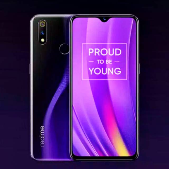 Realme 3 pro ram 4 tim 64 garansi resmi