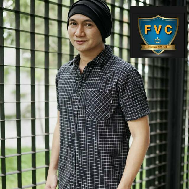 Kemeja flanel FAMO NEW ORIGINAL