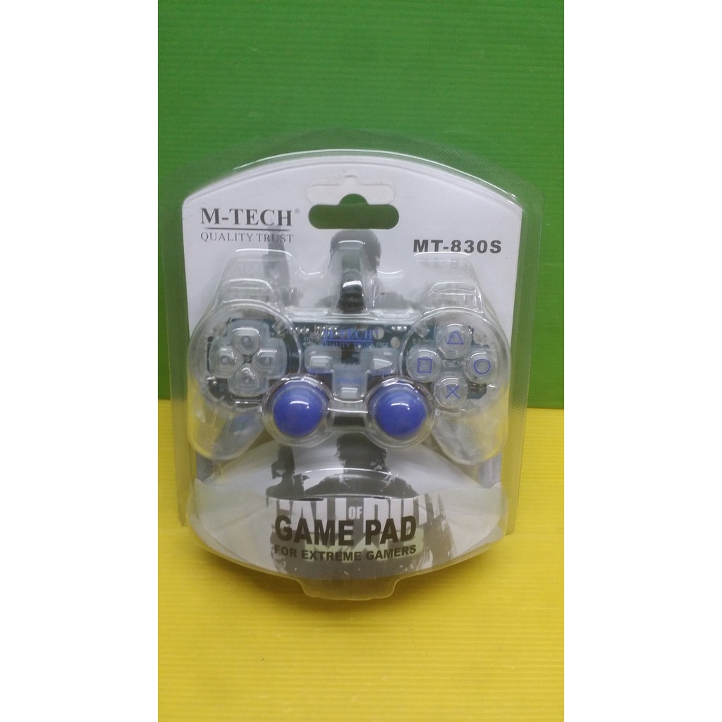 Gamepad Single  Stick Mtech Mt-830s Transparan