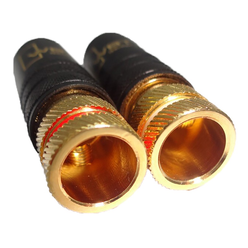 1pc WBT-0144 plug RCA Lapis Emas Untuk Audio Video