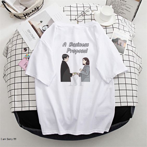 A Business Proposal Tshirt/ Kaos Korea Drama Dewasa dan Anak S-XXXL