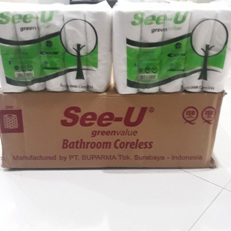 Tissue See-U Bathroom Coreless, Tissue Murah berkualitas