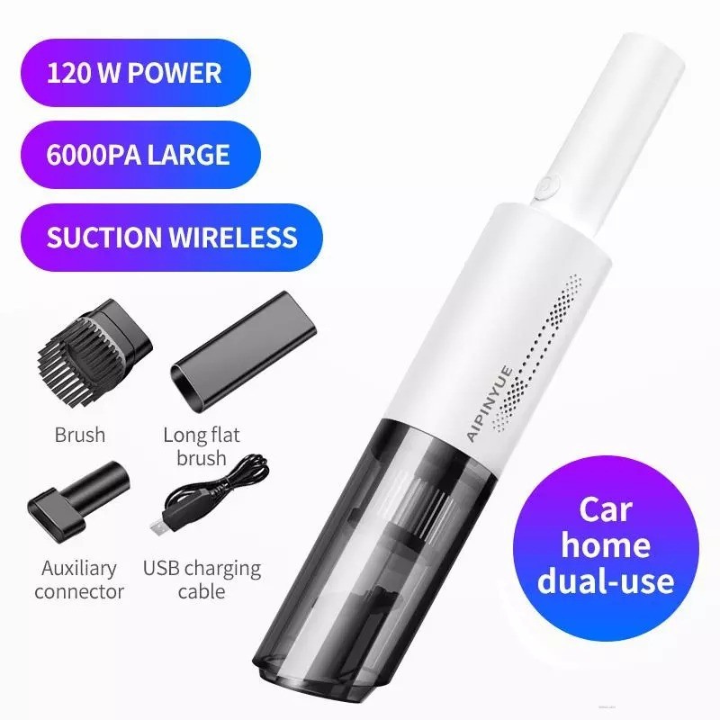 Vacuum Cleaner Alat Penyedot Debu Mobil Listrik Wireless Car Vacuum Cleaner portable Mini Mobil 6000p A8