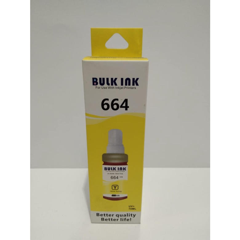 Tinta Printer Epson 664 L100 L110 L200 L210 L300 L310 L350 L360/Tinta Bulk ink 664(70ML)