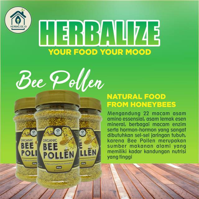 

Bee Polen by Herbalize berat 150gr