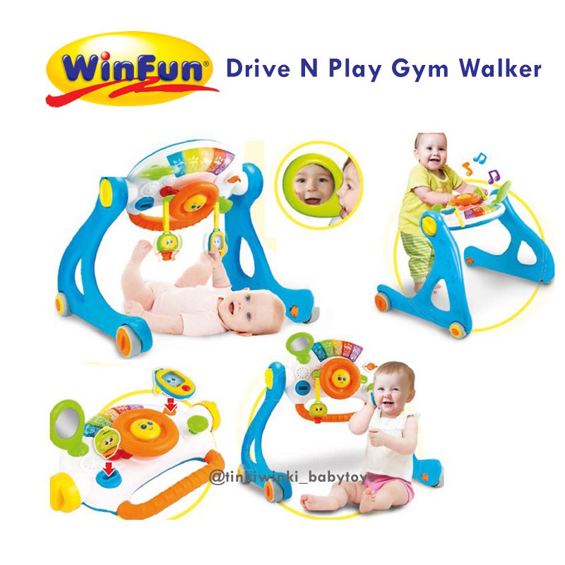 Winfun Drive and Play Gym Walker